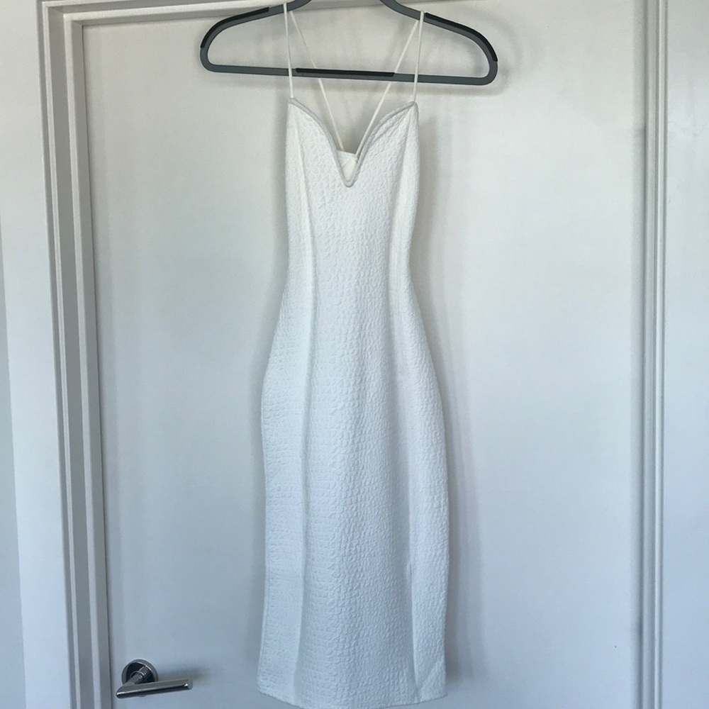 Missguided white cross back